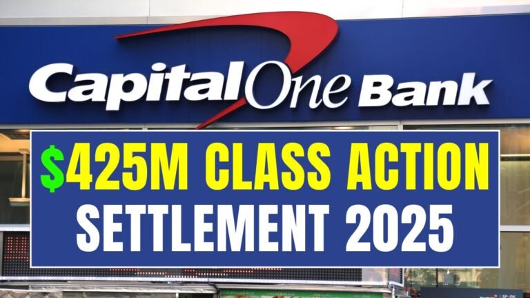 Capital One $425M Class Action Settlement 2025, Every customer to be paid upon the claim